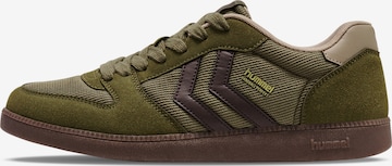Baskets basses Hummel en vert : devant