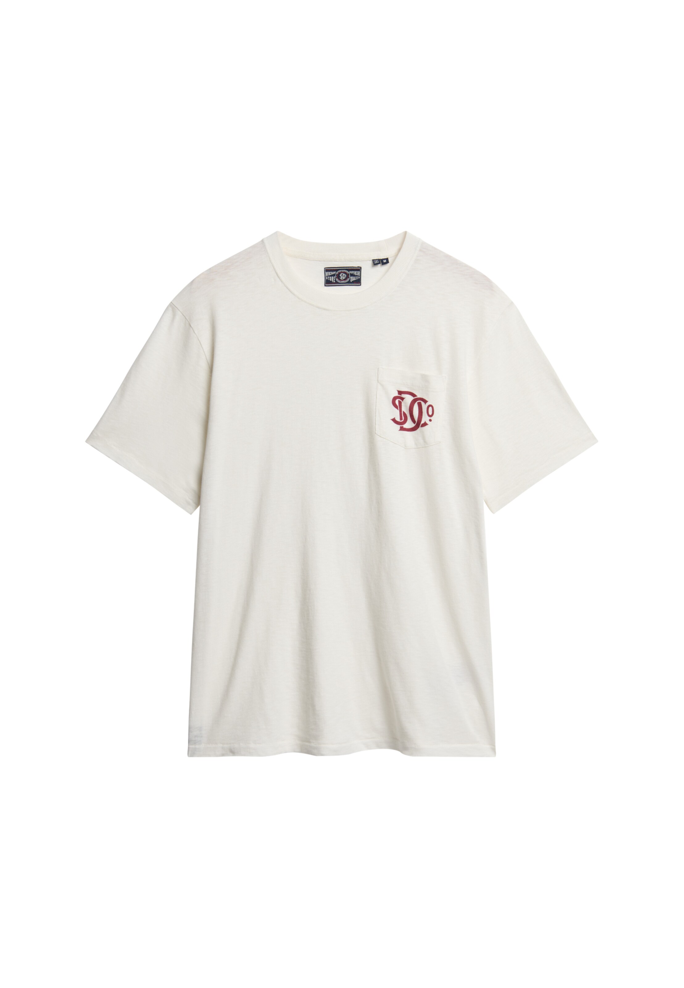 T-Shirt Superdry en blanc : devant