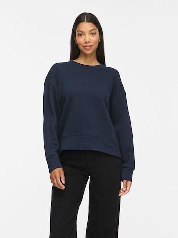 VILA Sweatshirt 'VIVera' in Blauw: voorkant