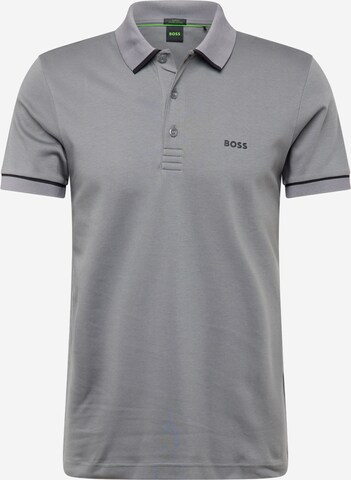 BOSS Shirt 'Paule' in Grijs: voorkant