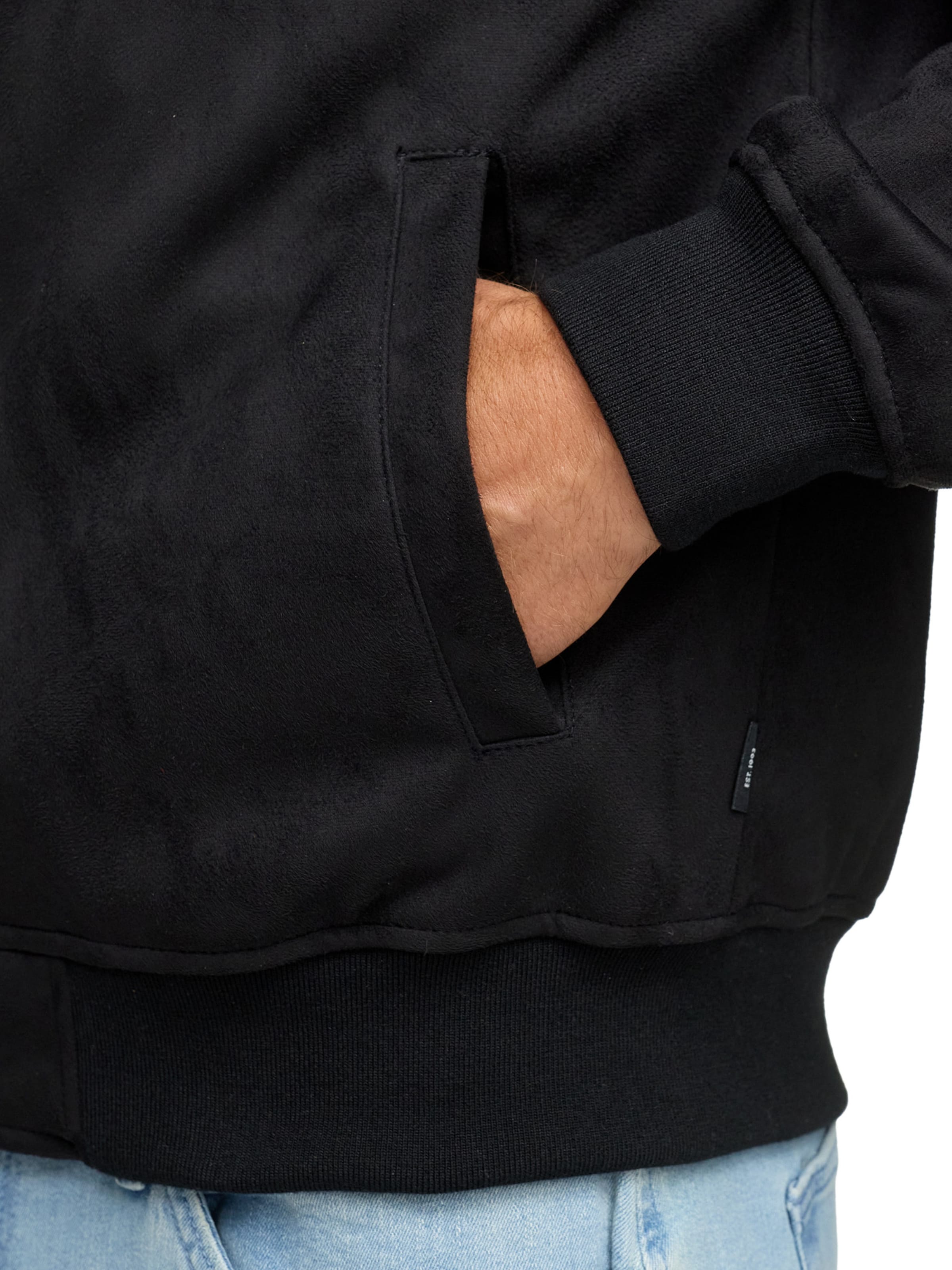 INDICODE JEANS Jacke in Schwarz