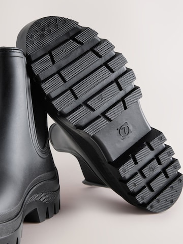 Next Gummistiefel in Schwarz