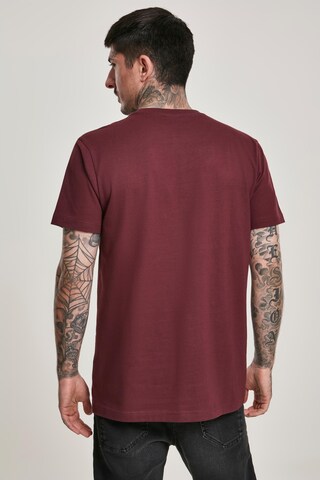 Urban Classics - Camiseta ' Basic Tee ' en rojo