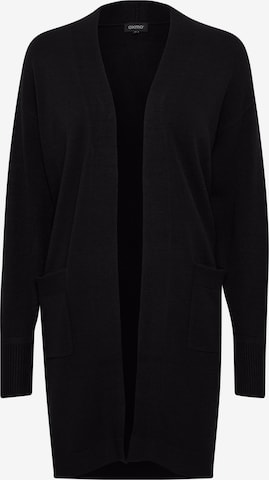 Oxmo Knit Cardigan 'Ritiana' in Black: front