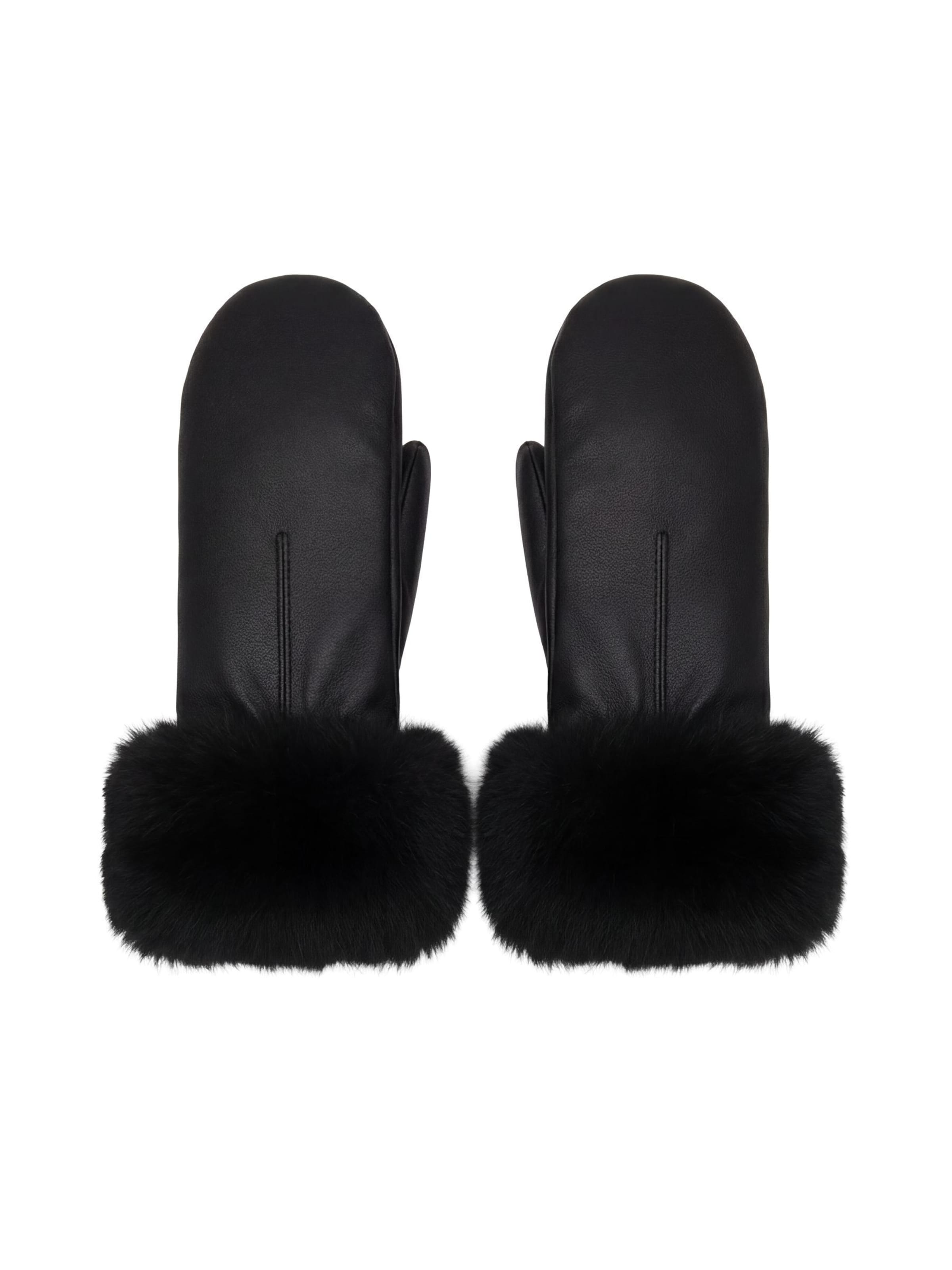 Muffole in XS-XL OBJECT di colore nero, Visualizzazione prodotti