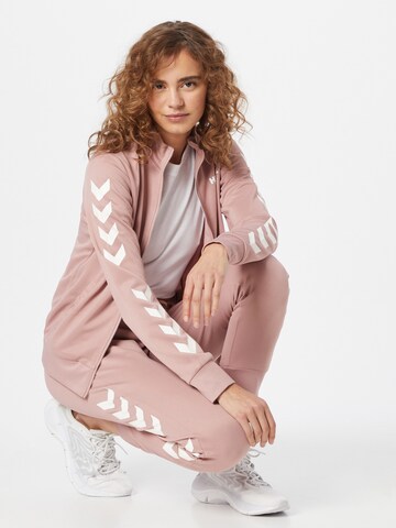 Hummel Jacke 'Legacy Poly' in Pink