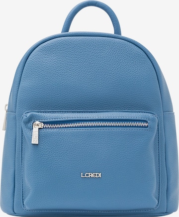 L.CREDI Rucksack 'Budapest ' in Blau: predná strana