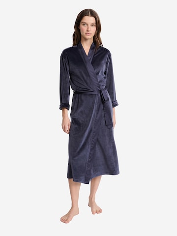 Accappatoio lungo 'Wenny' di ETAM in blu: frontale