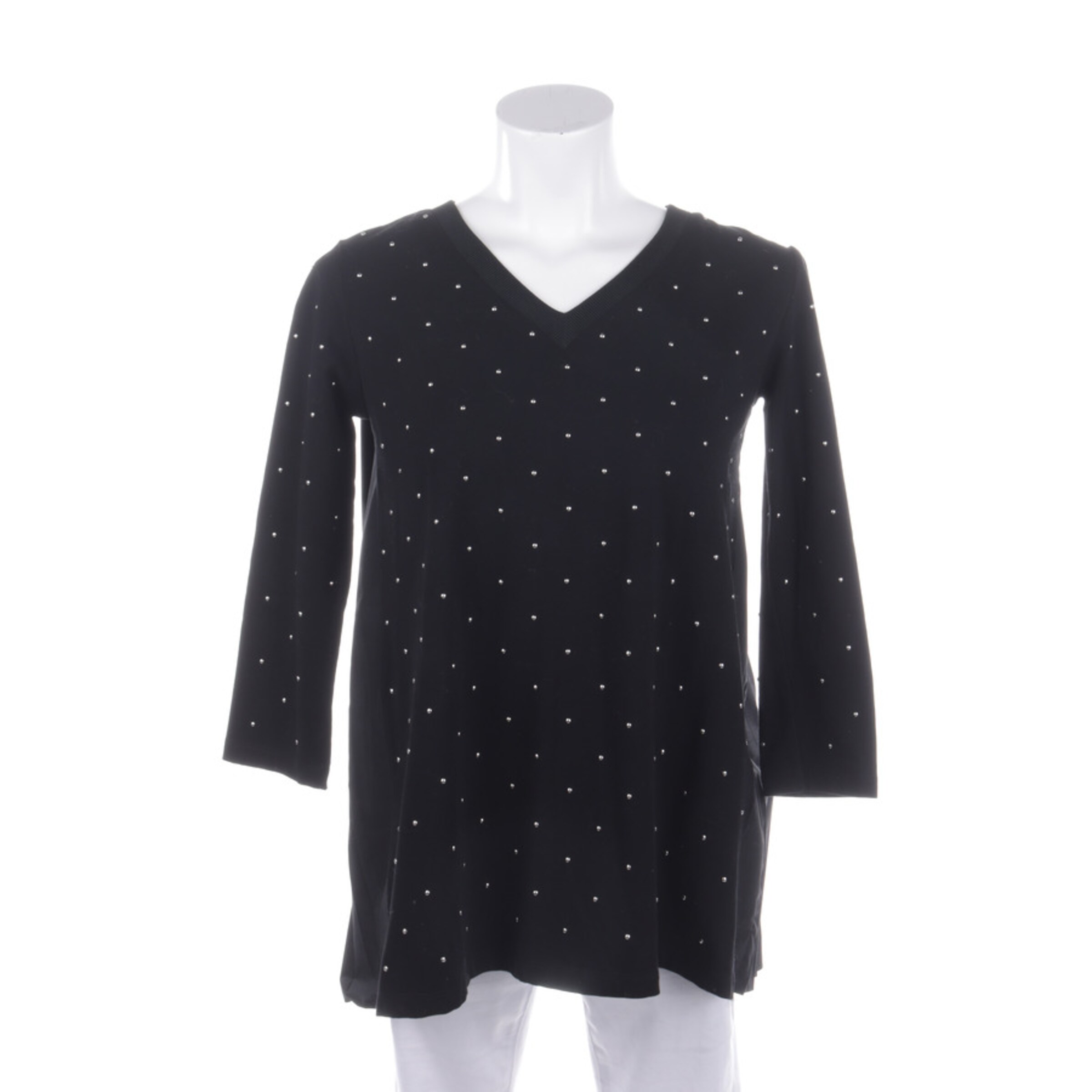 Twin Set Top & Shirt in XS in Black: front