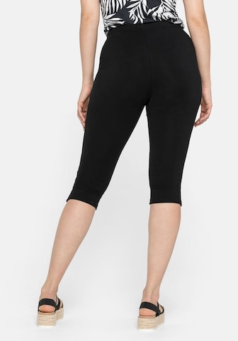 SHEEGO Slimfit Leggings in Schwarz