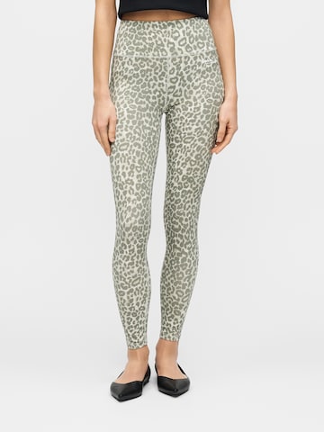 Lala Berlin Skinny Leggings 'Lea' in Groen: voorkant