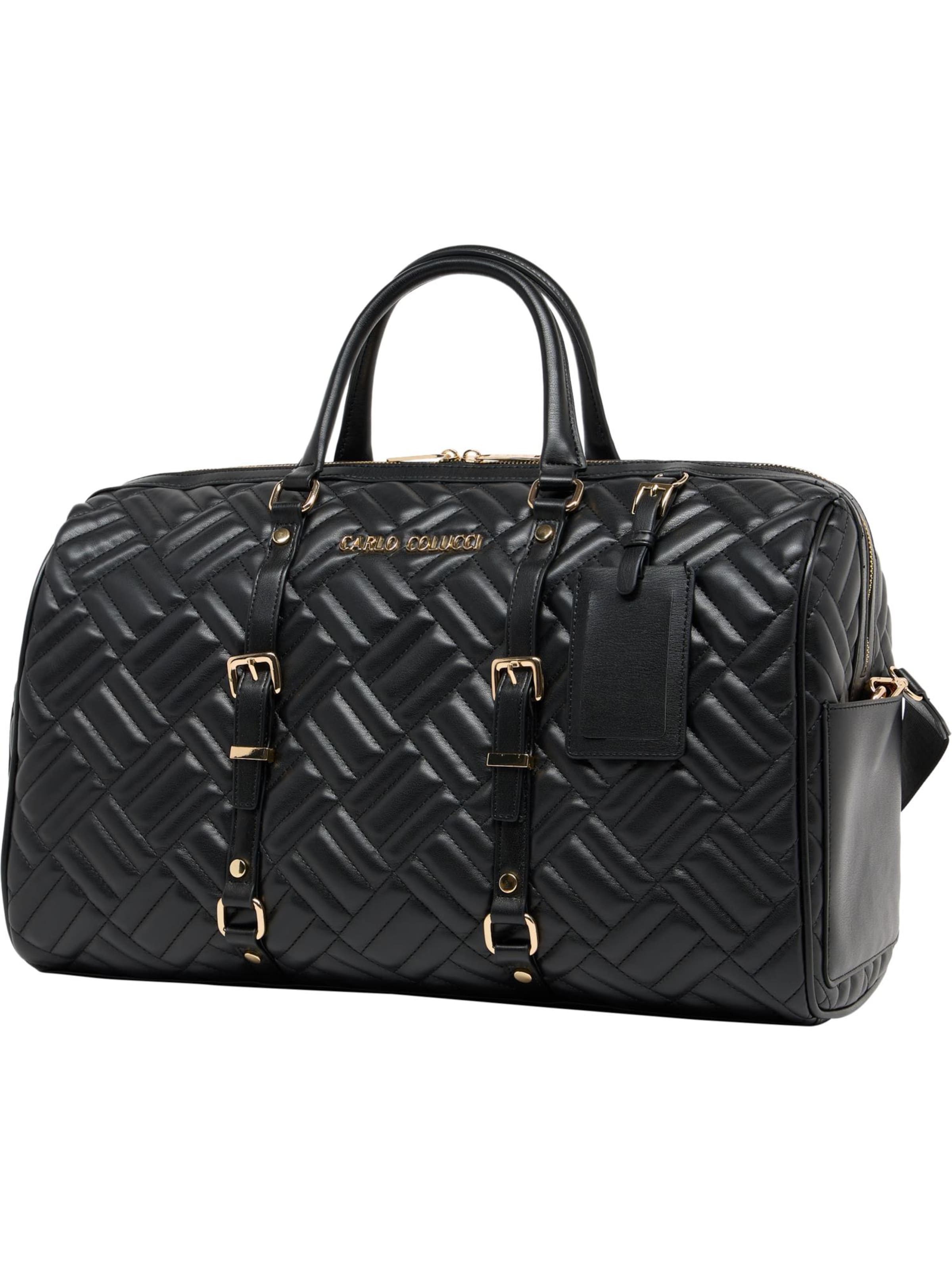 Carlo Colucci Weekender 'Engel' in Schwarz