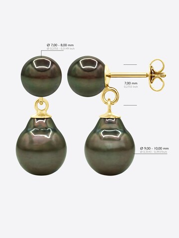 Boucles d'oreilles 'TIKEHAU' Ateliers Saint Germain en jaune