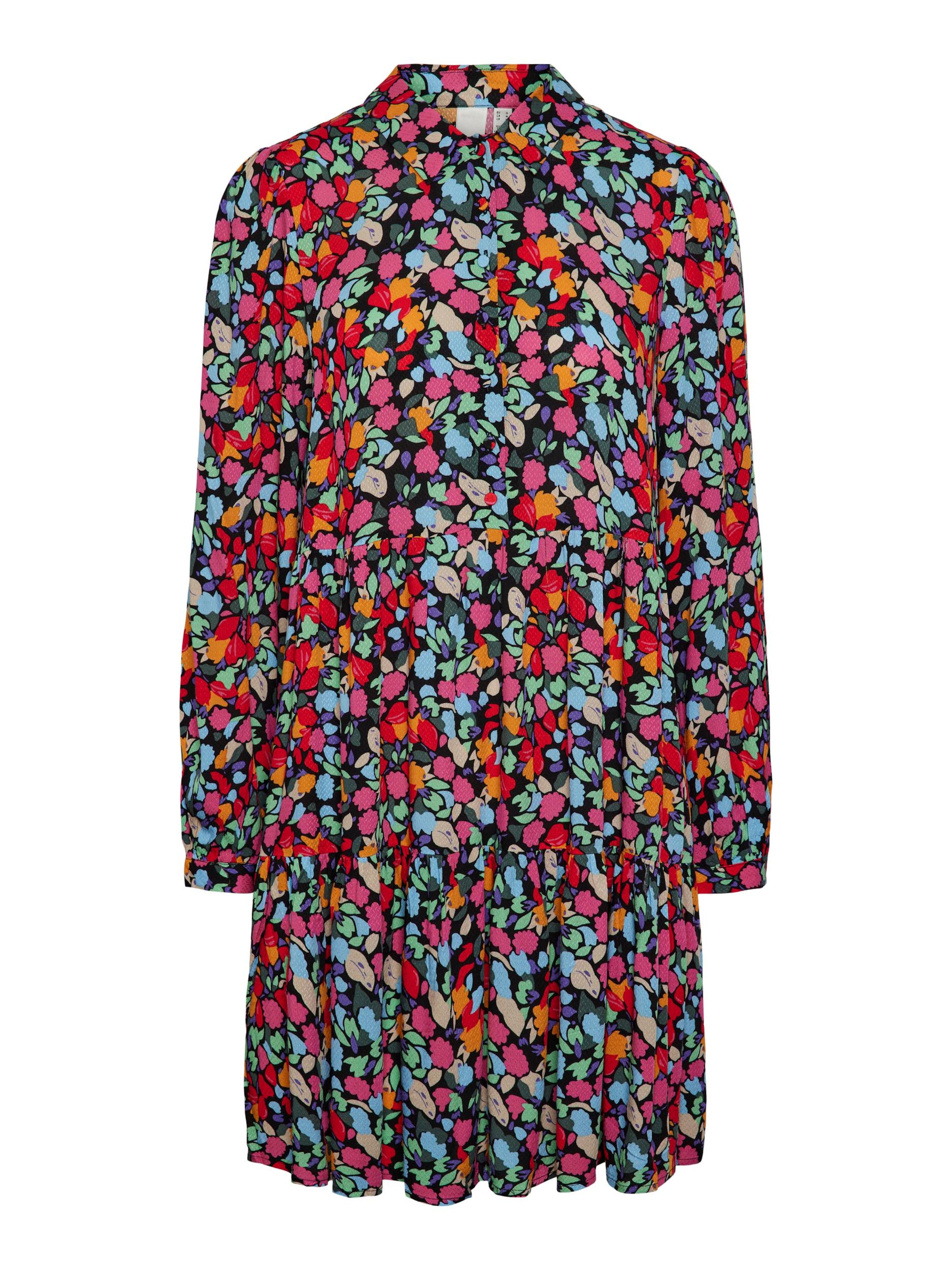 YAS Платье-рубашка 'ALIRA' в Смешанный: спереди