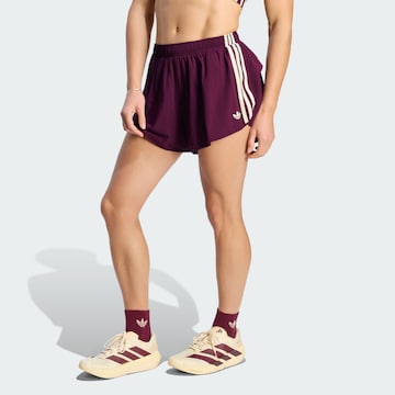ADIDAS PERFORMANCE Свободный крой Спортивные штаны в Красный: спереди