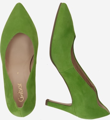 GABOR Официални дамски обувки в зелено