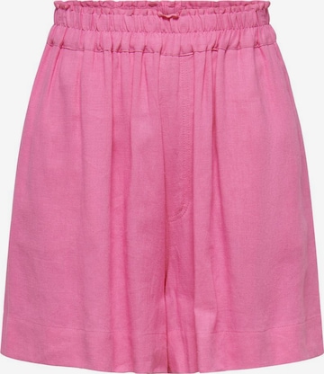 Pantaloni 'Tokyo' di ONLY in rosa: frontale