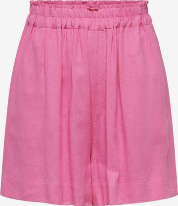 Pantalon 'Tokyo' ONLY en rose : devant