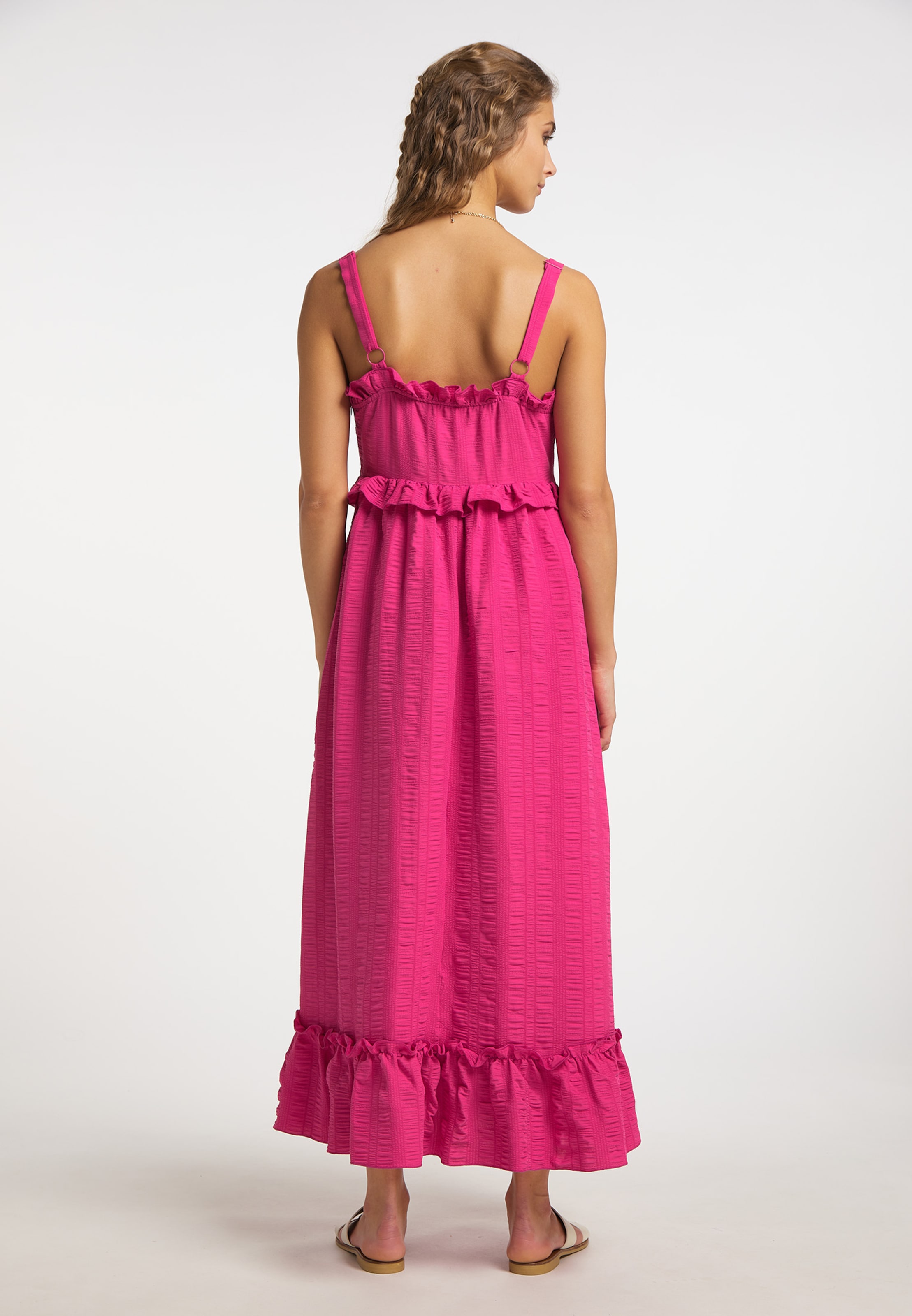 Frauen Kleider IZIA Kleid in Pink - OO81066