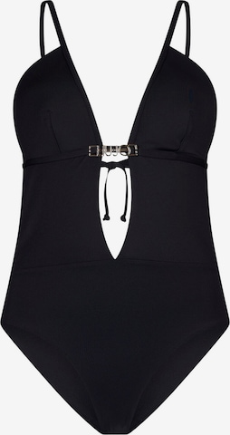 Triunghi Costum de baie întreg de la Liu Jo pe negru: față