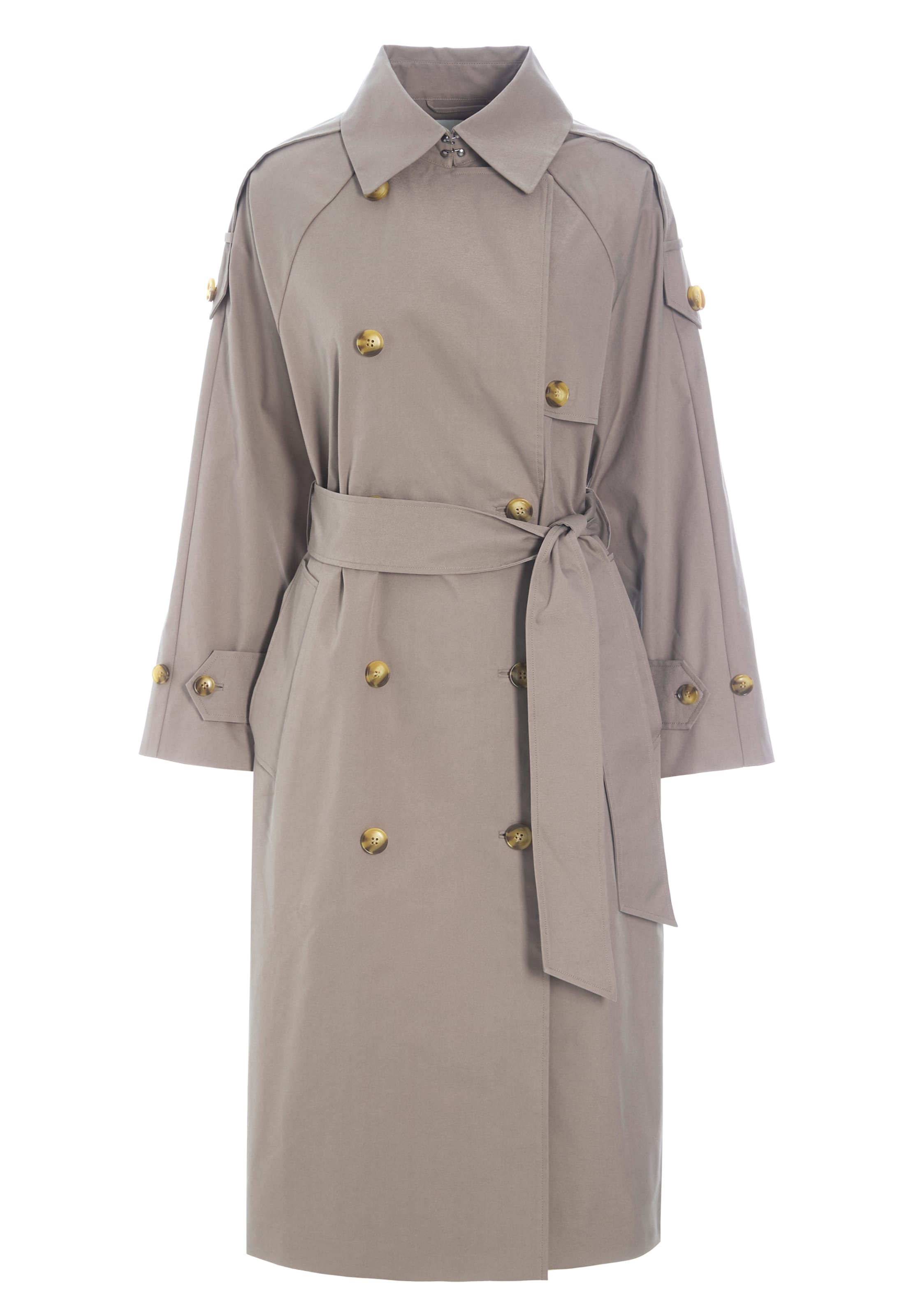 Manteau mi-saison 'Threza' Dea Kudibal en beige : devant