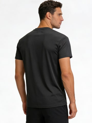 MEETWEE Performance Shirt '6 Pack Quick Dry Workout Shirts' in Black