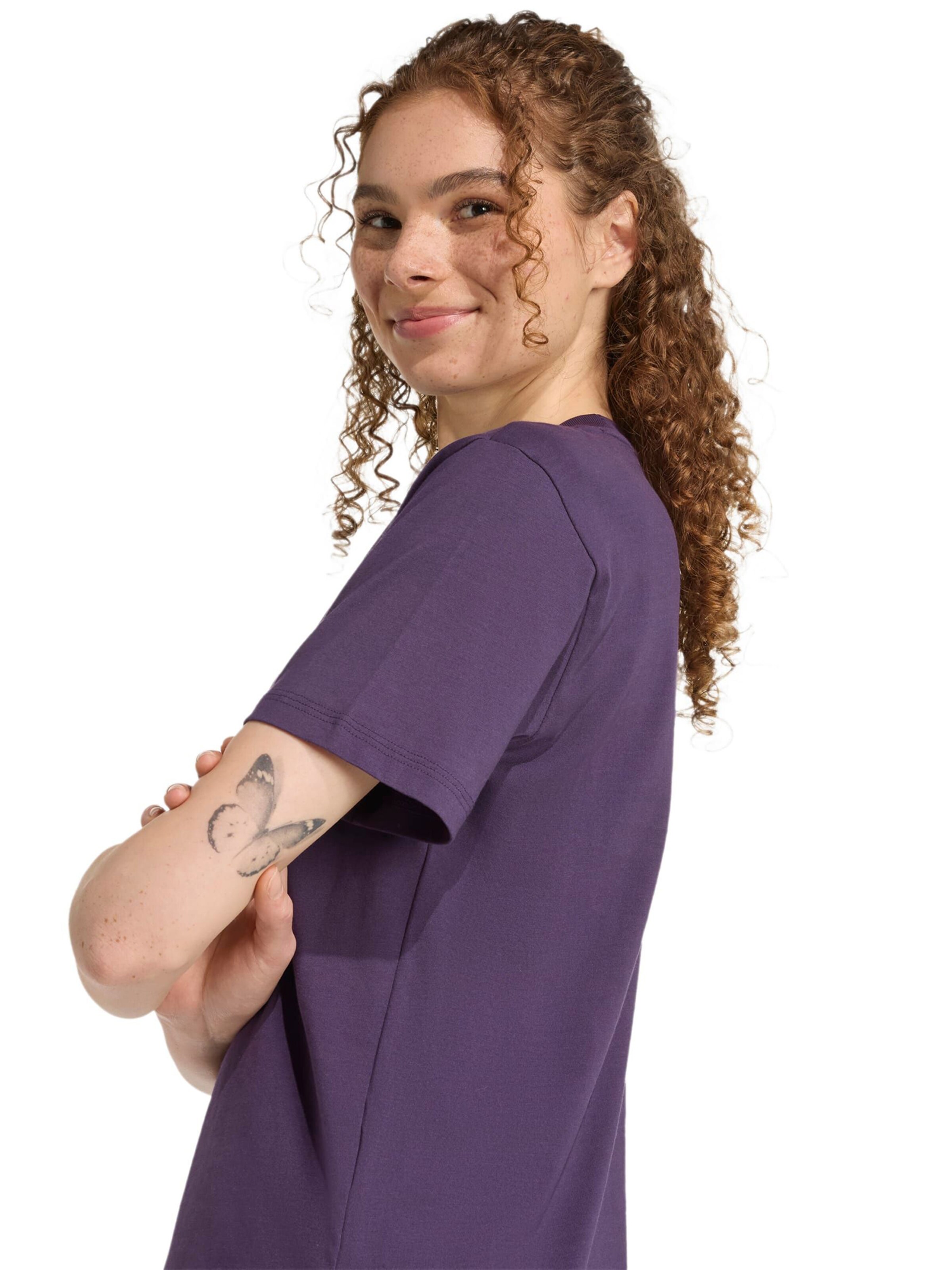 ADIDAS SPORTSWEAR Funkcionalna majica | vijolična barva