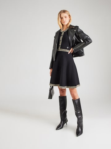 Abito in maglia di Karl Lagerfeld in nero