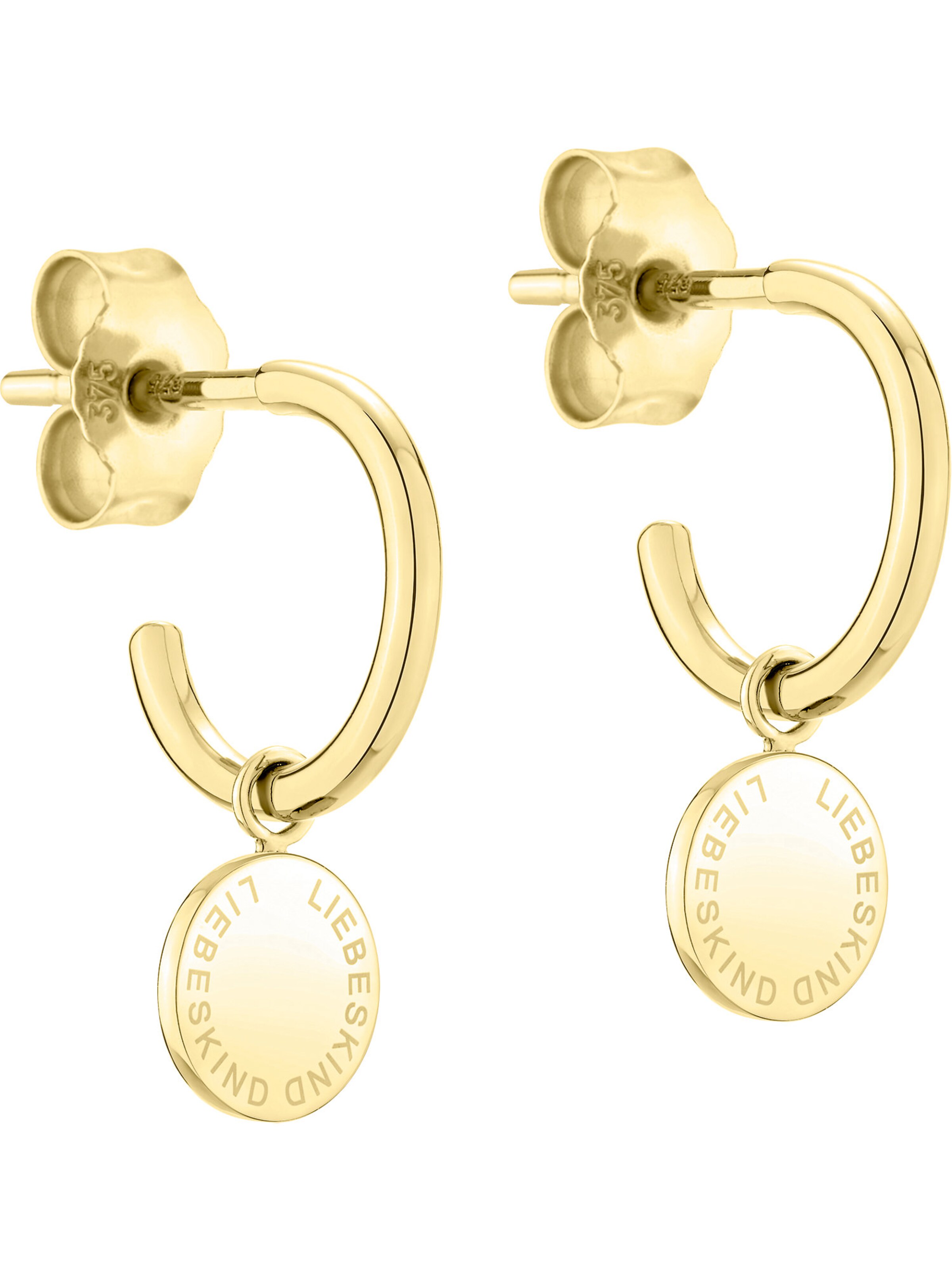 Liebeskind Berlin Oorbellen in Goud: voorkant
