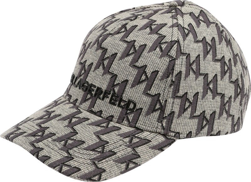 Karl Lagerfeld Cap in Grau Hellgrau Karl Lagerfeld Cap in Grau Hellgrau