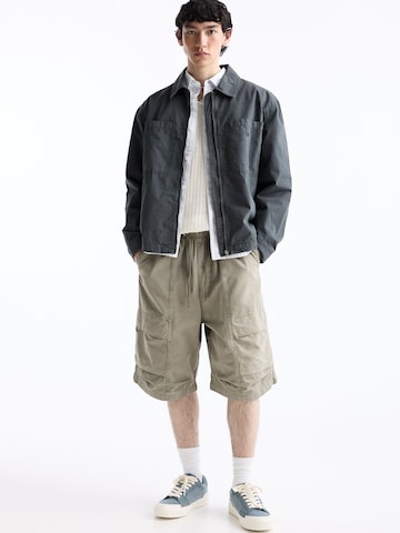 Pull&Bear Prechodná bunda - Modrá