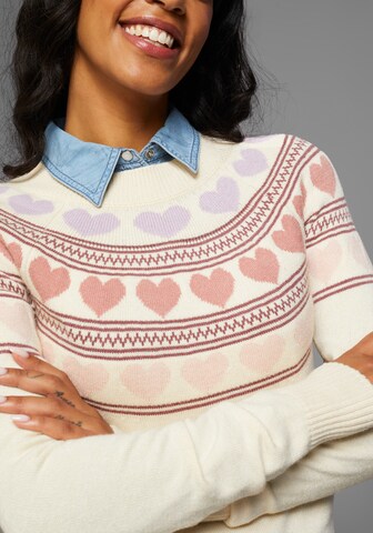 KangaROOS Sweater in Beige