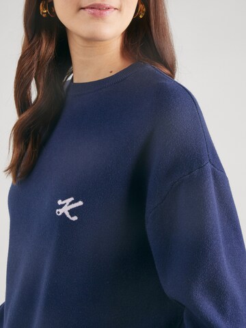 Pull-over Karo Kauer en bleu