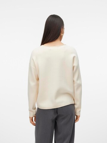 VERO MODA Pullover 'VMSABA' in Beige