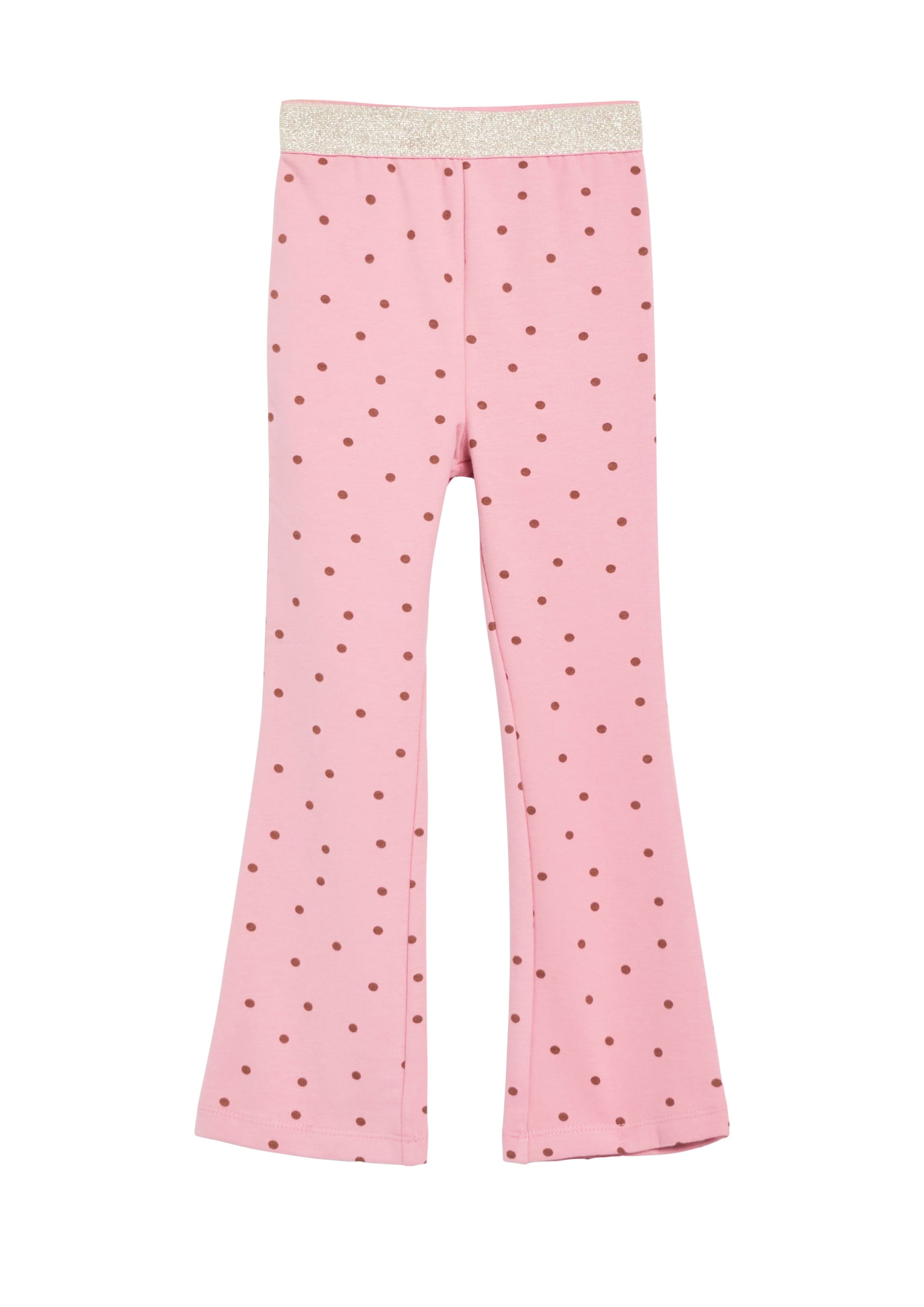 évasé Leggings s.Oliver en rose : devant