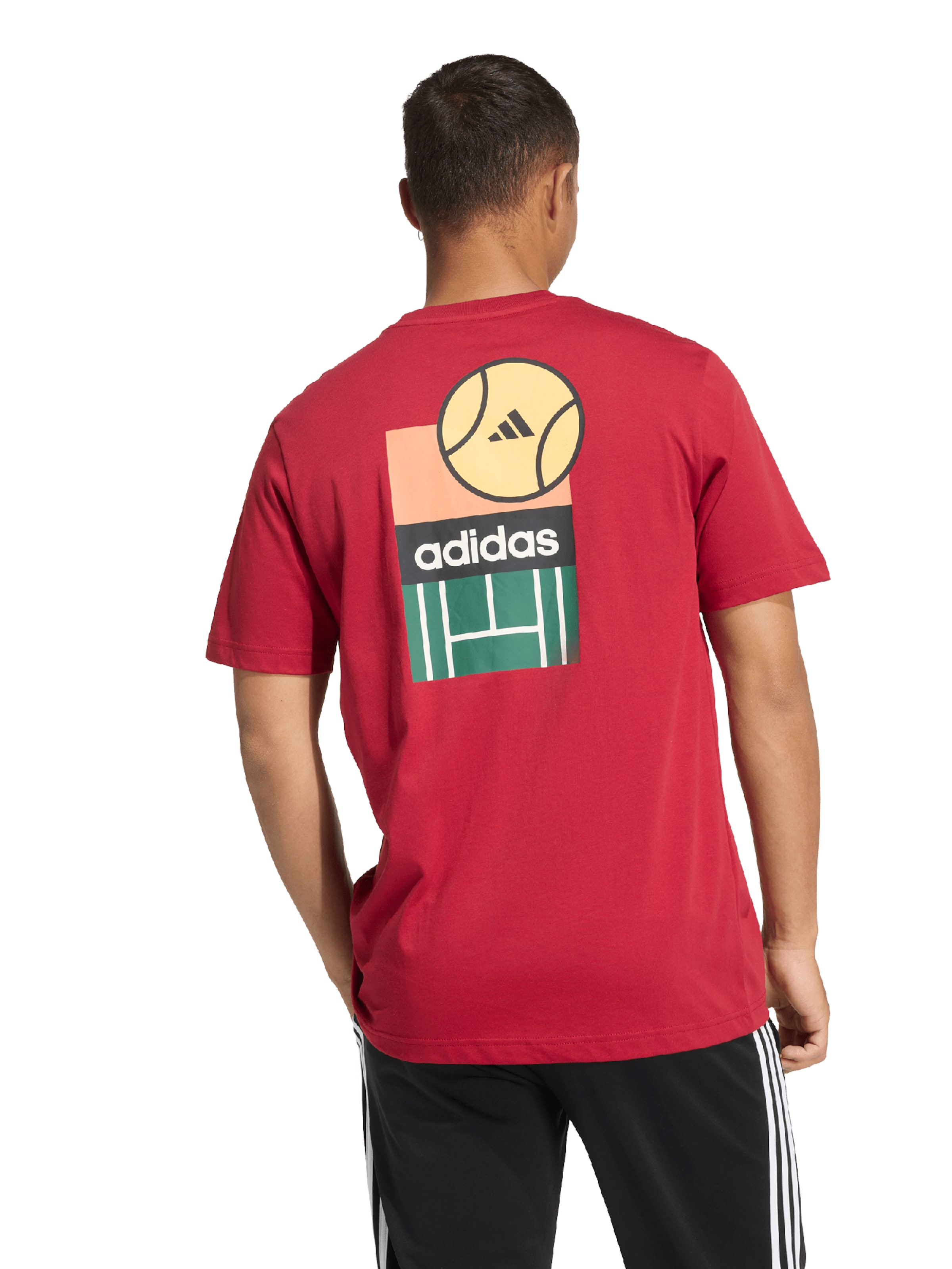 ruda ADIDAS SPORTSWEAR Sportiniai marškinėliai 'MOS POSTER'