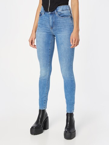 DKNY Skinny Kavbojke 'BLEEKER' | modra barva: sprednja stran