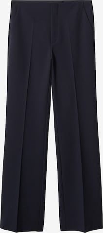 Regular Pantalon à plis 'Hailey' MANGO en bleu : devant