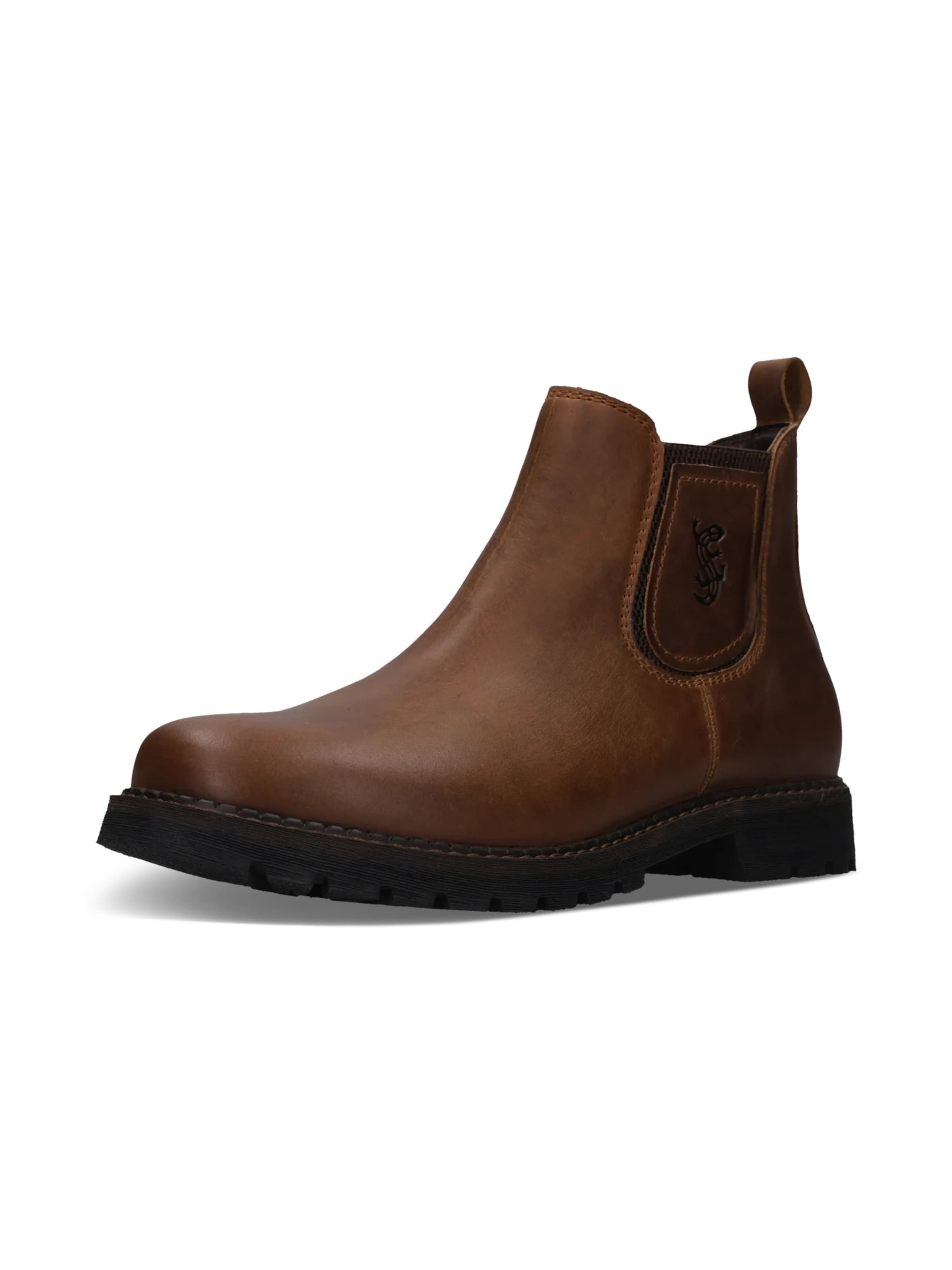 SALAMANDER Chelsea boots in Bruin: voorkant