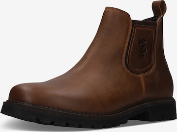 SALAMANDER Chelsea boots in Bruin: voorkant
