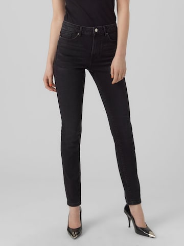 Skinny Jeans 'SOPHIA' di VERO MODA in nero: frontale