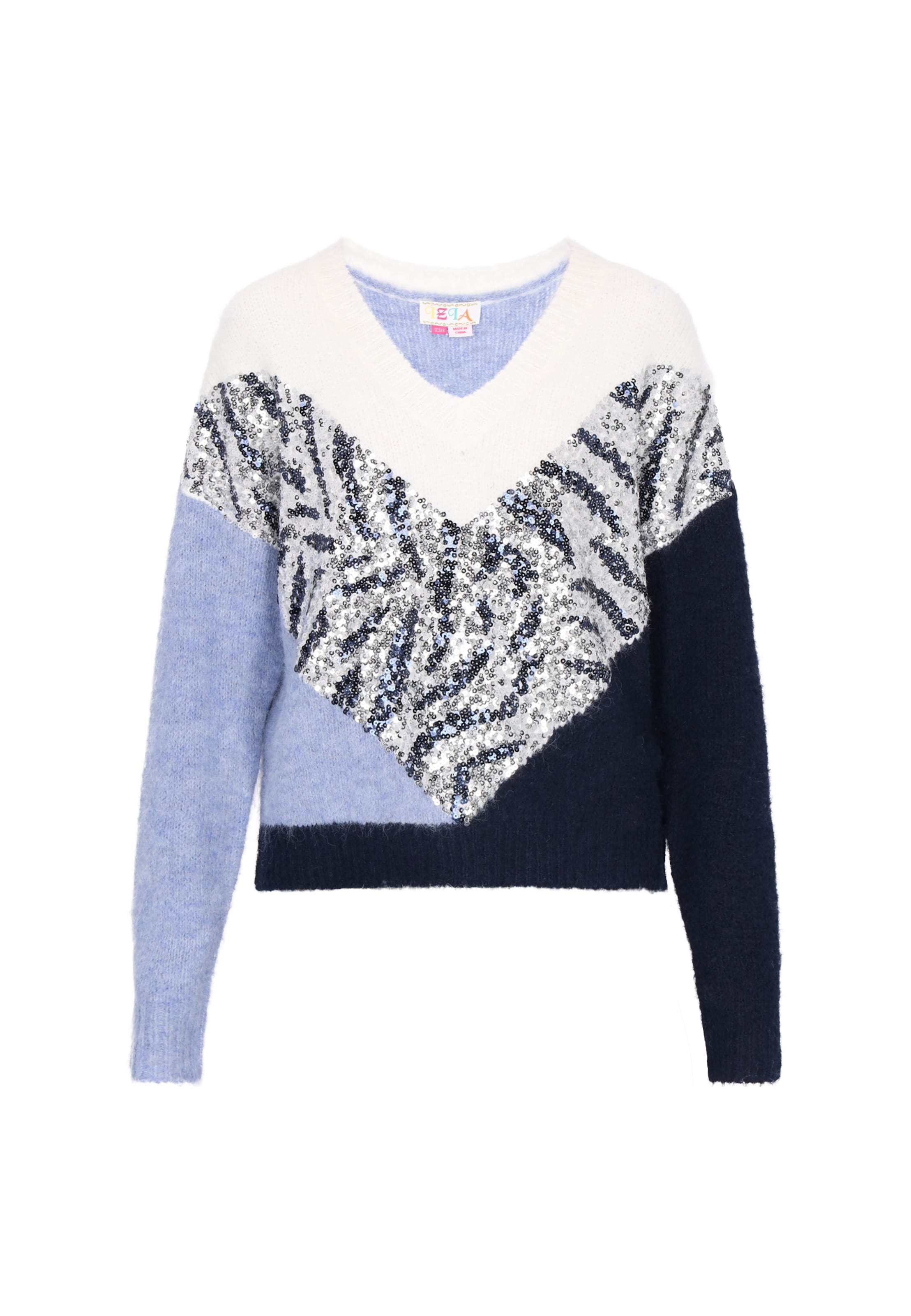 IZIA Trui in Gemengde kleuren: voorkant