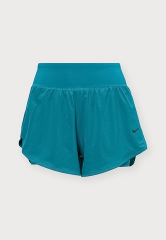 NIKE Regular Workout Pants in Green: front