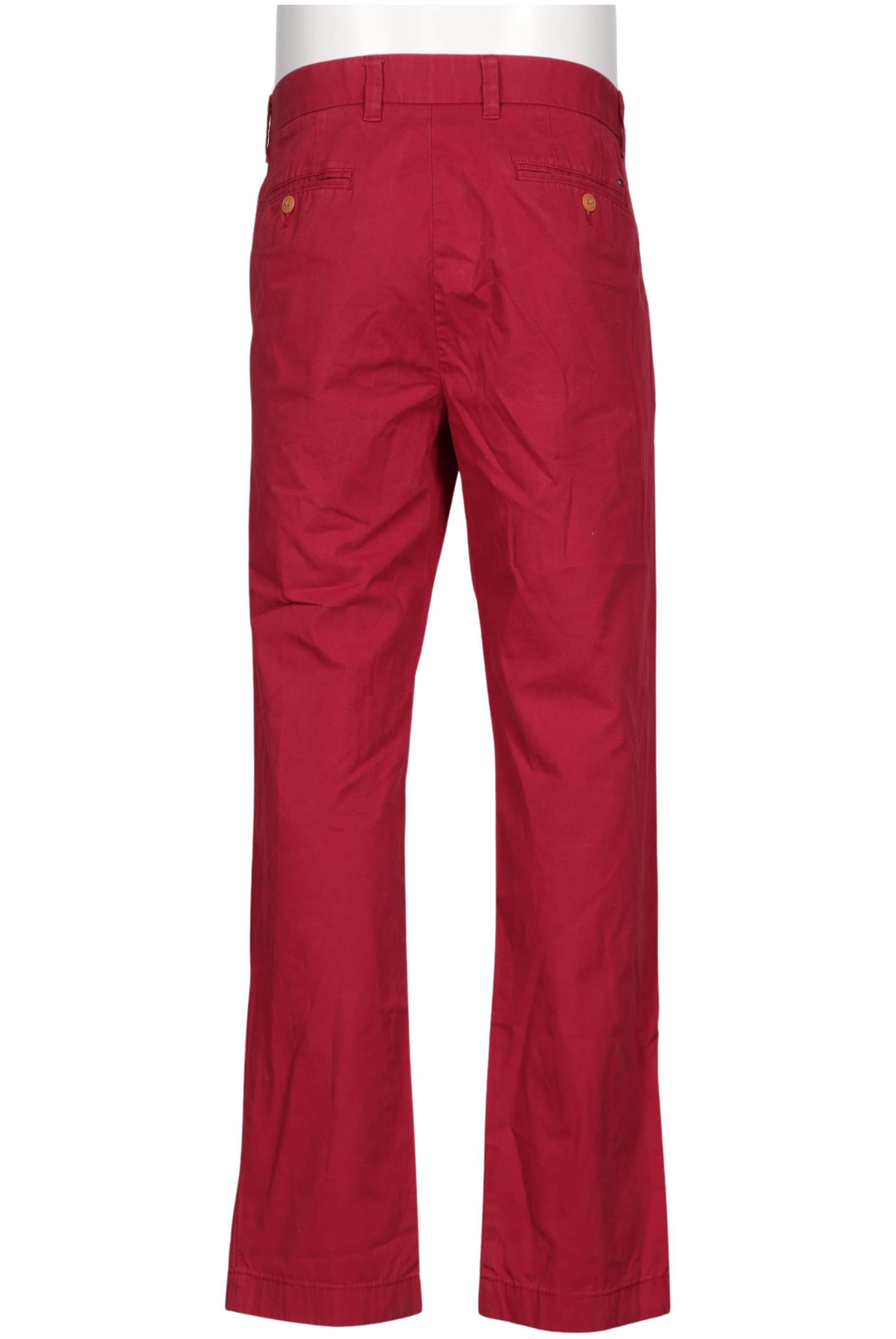 TOMMY HILFIGER Pants in 34 in Red