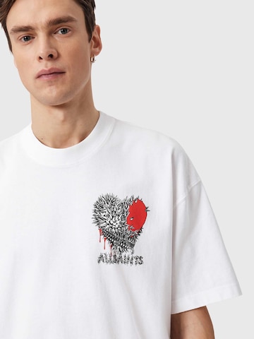 AllSaints Póló 'CHASTE' - fehér