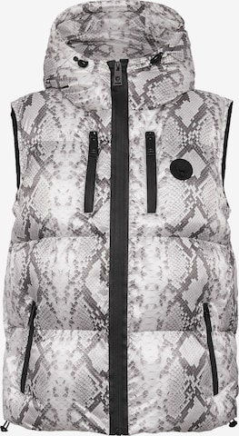 Gilet 'Python' di Plein Sport in grigio: frontale