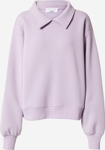 florence by mills exclusive for ABOUT YOU Sweatshirt 'Joy' in Lila: voorkant