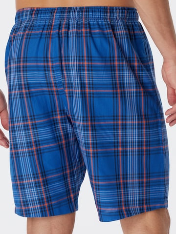 SCHIESSER Pajama Pants ' Mix & Relax ' in Blue