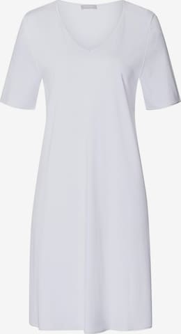 Hanro Nightgown 'Cotton Silk' in White: front