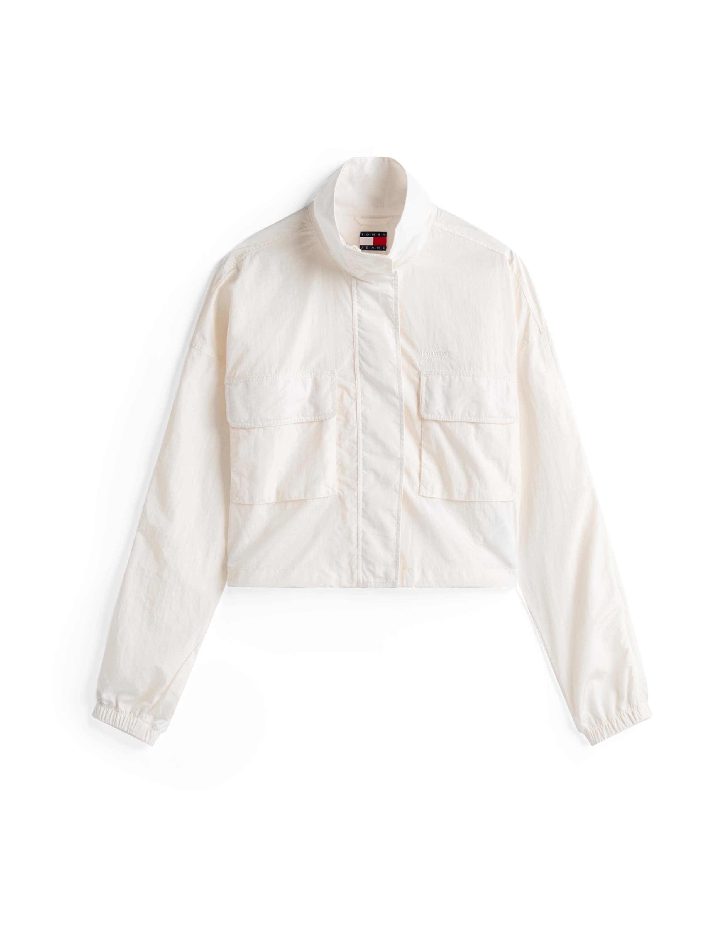 Tommy Jeans Kurtka przejściowa w kolorze biały: przód